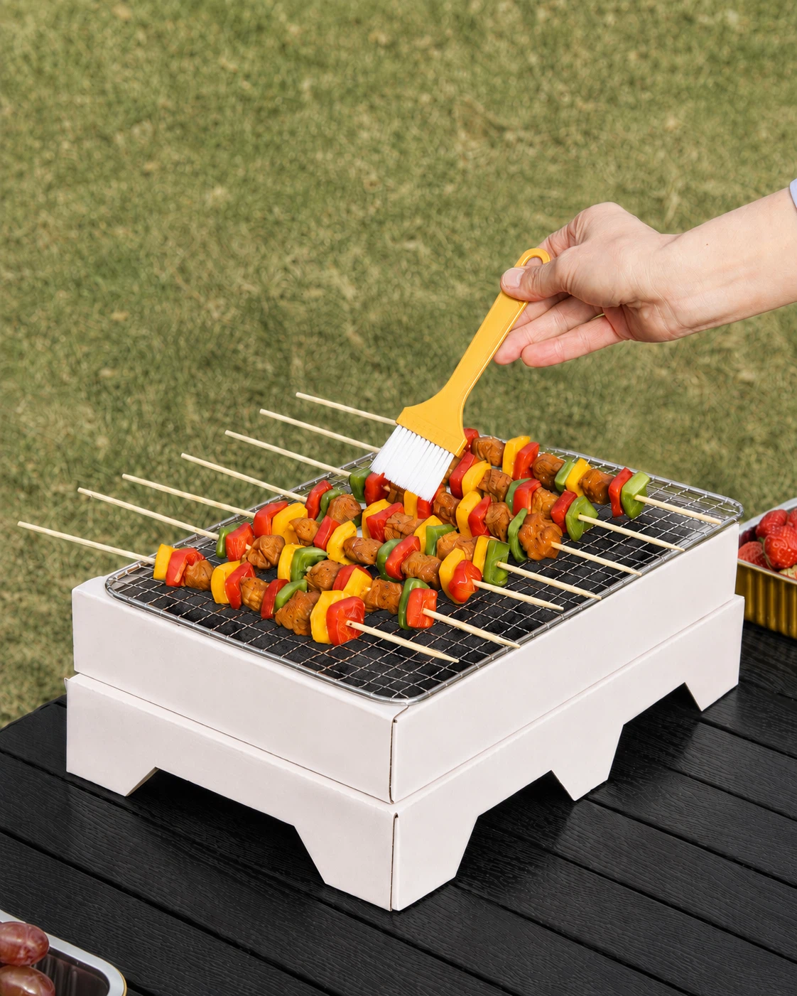 Portable Charcoal BBQ Kit
