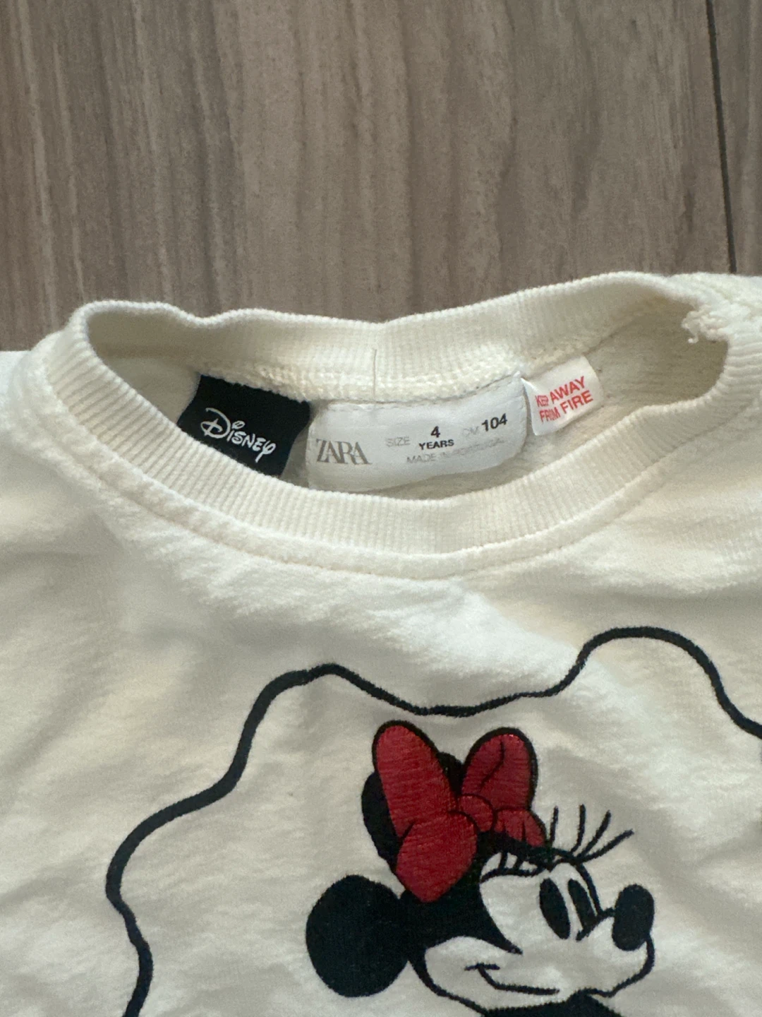 Zara Minnie Mouse Long Sleeve Shirt - photo 3