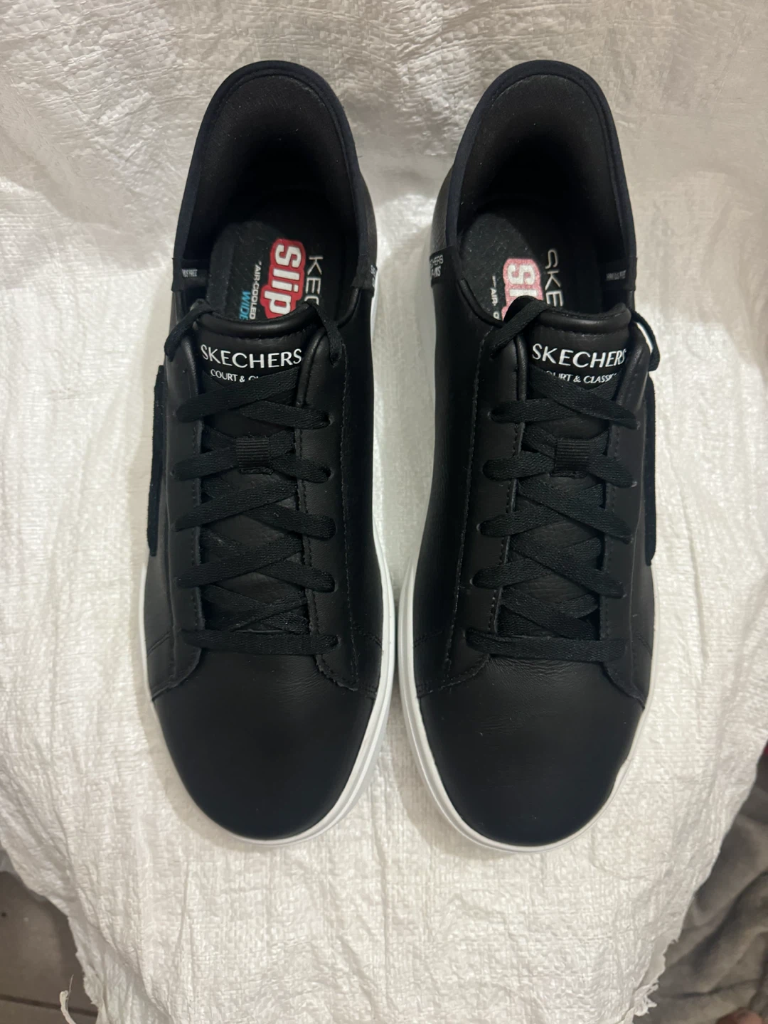 Skechers Slip-ins Court Classic Shoes - Black