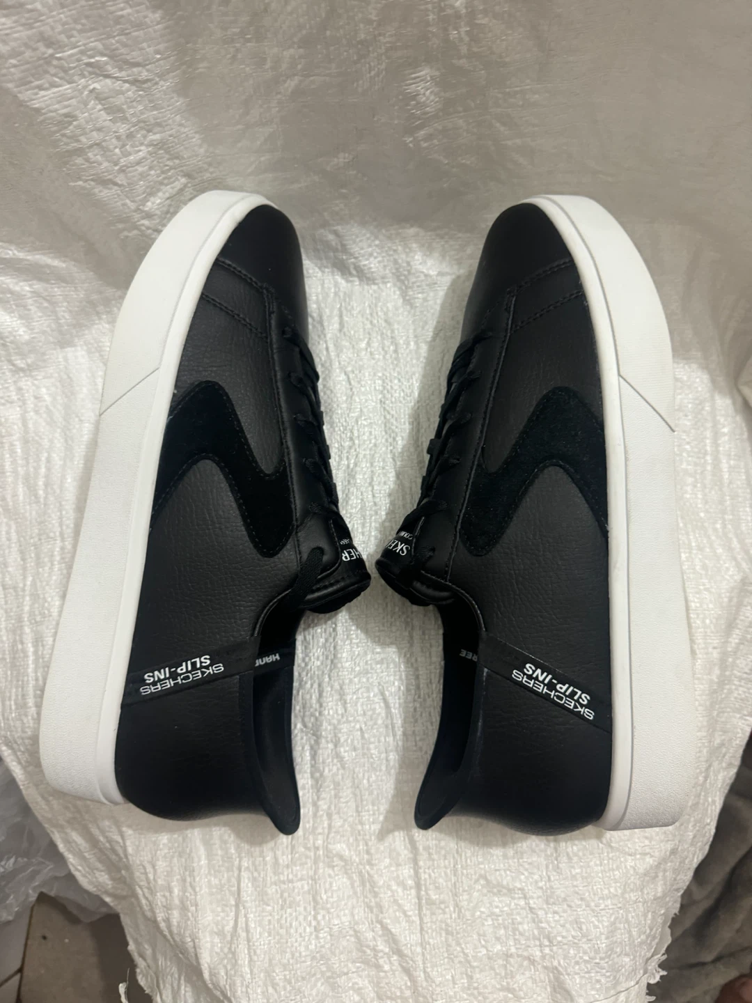 Skechers Slip-ins Court Classic Shoes - Black - photo 5