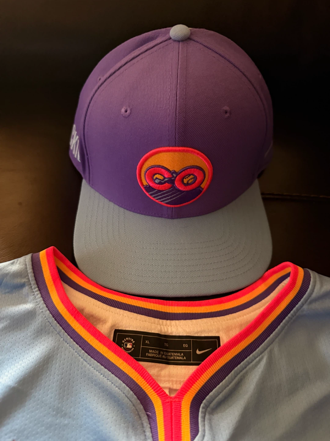 Nike Colorado Rockies Baseball Jersey Size XL w/SnapBack Hat - photo 3