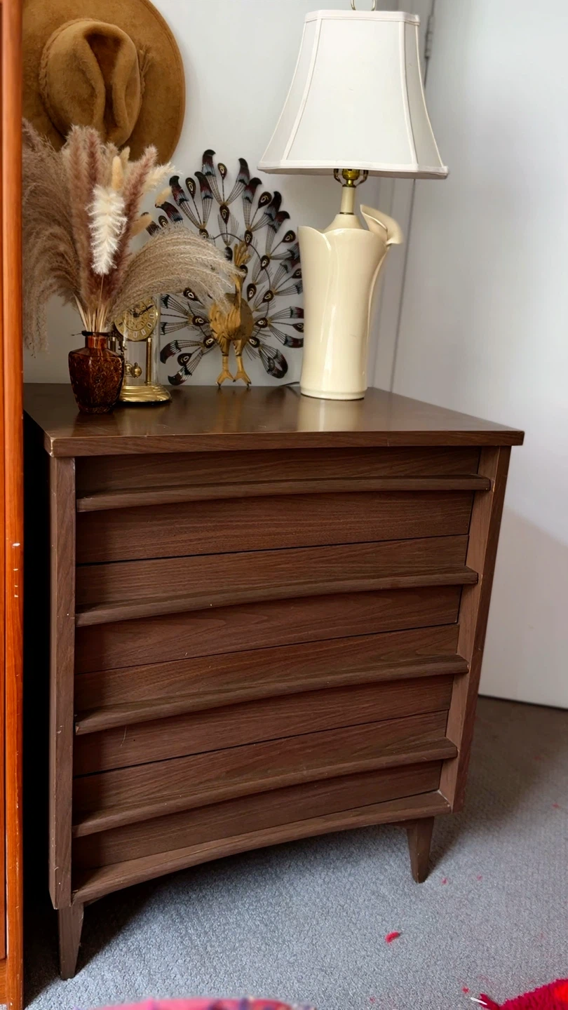 Midcentury Modern Vintage 5-Drawer Dresser - photo 3