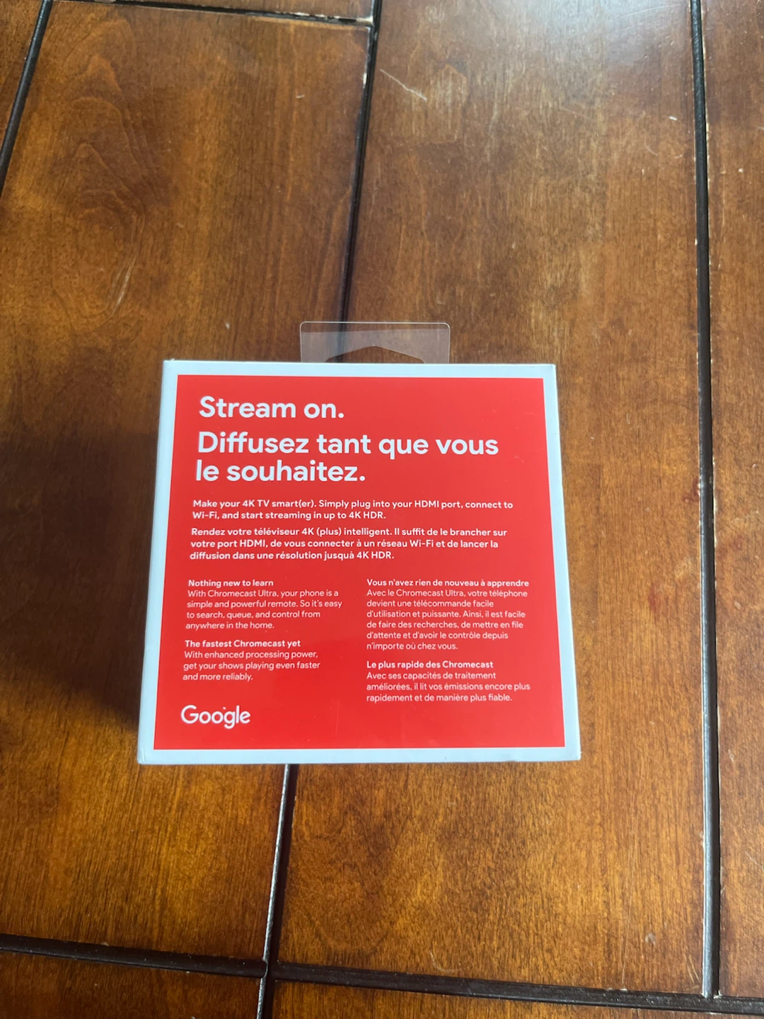 Google Chromecast Ultra 4K HDR - photo 3