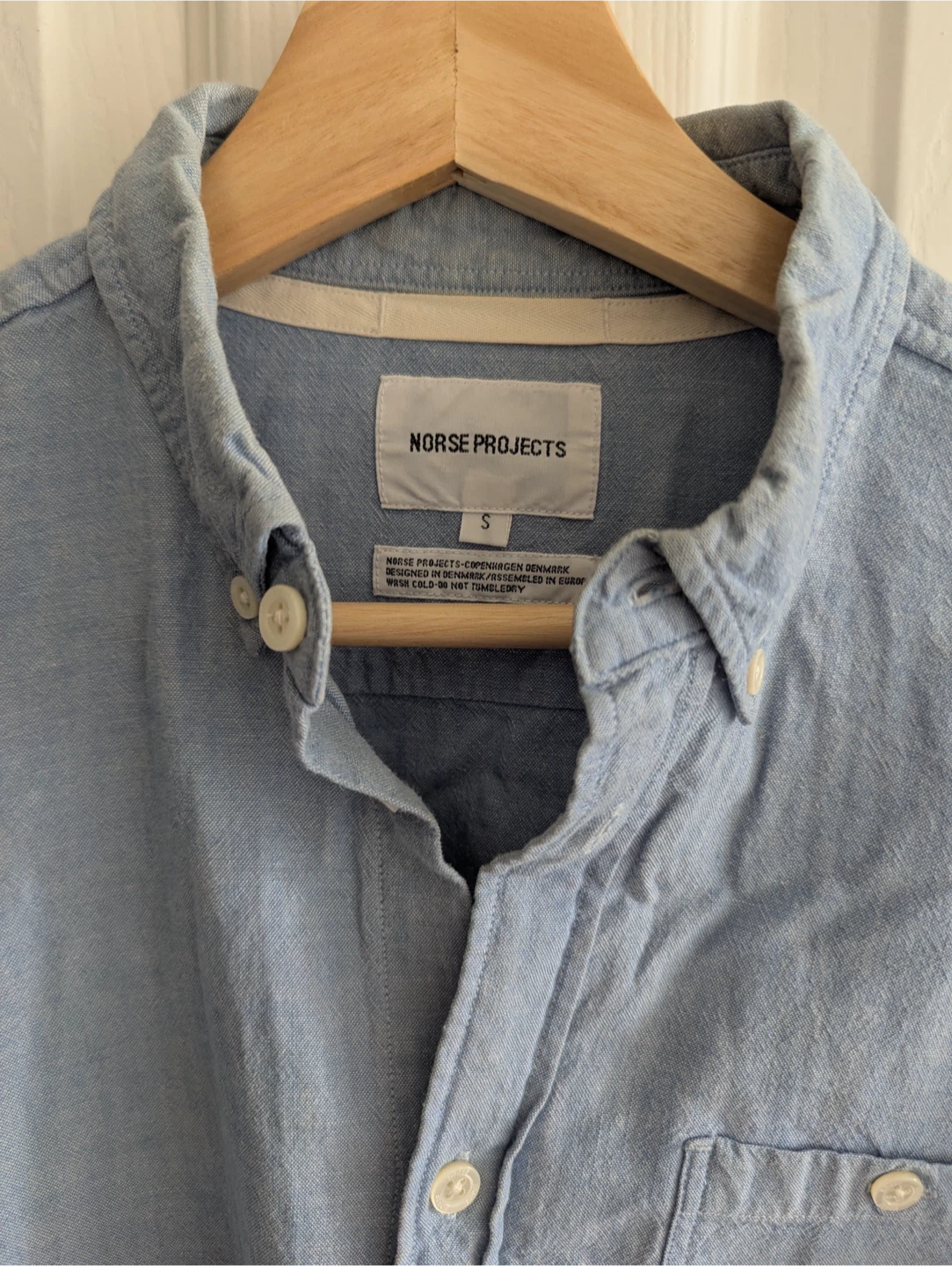 Norse Projects Men’s Size Small Button Up - photo 3