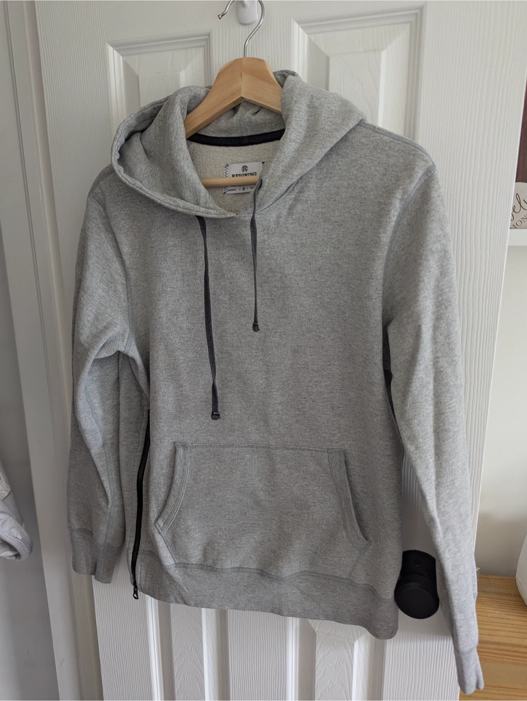 Reigning Champ Men’s S Heavyweight Grey Hoodie
