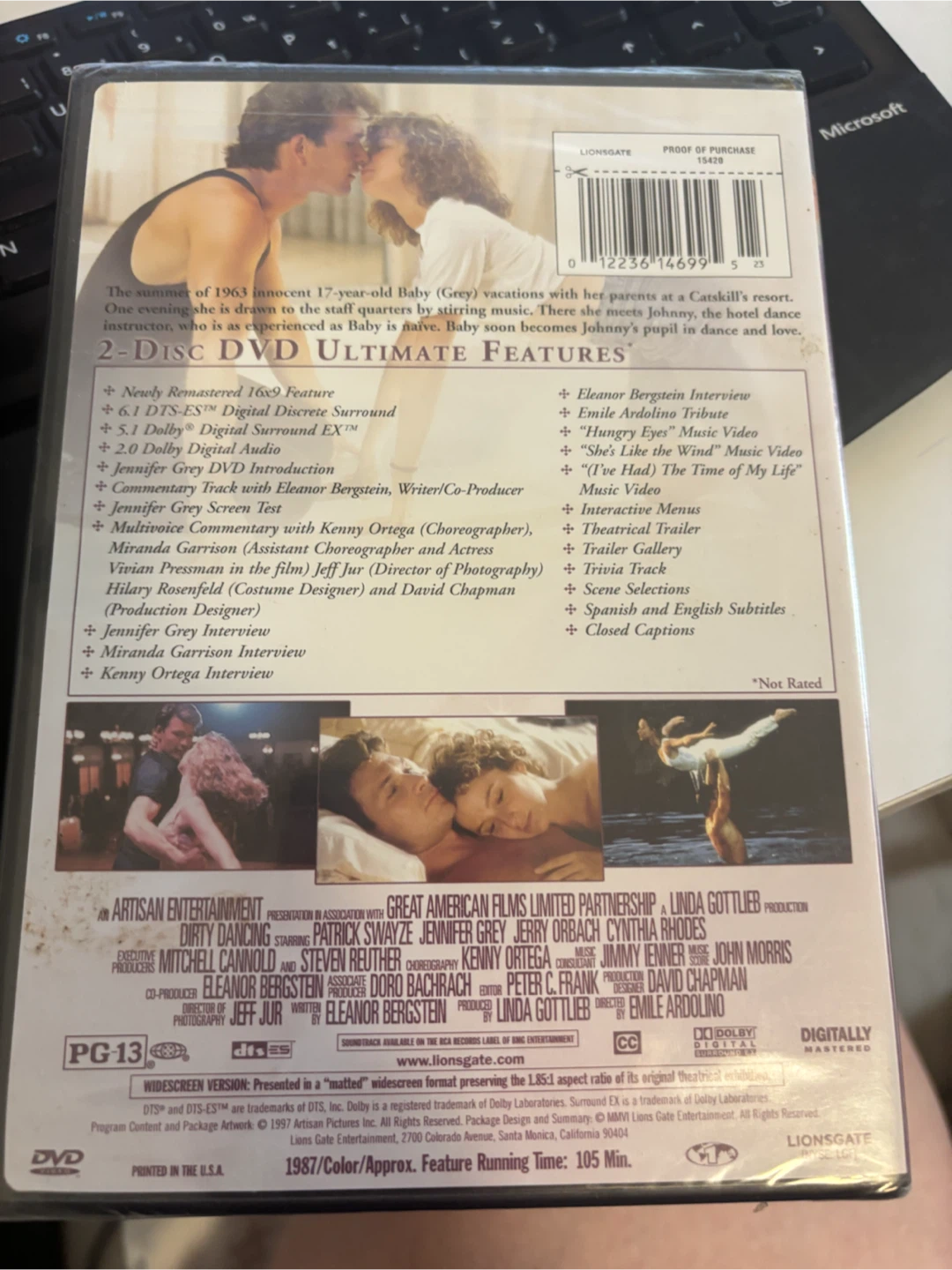 Dirty Dancing Ultimate Edition DVD - photo 3