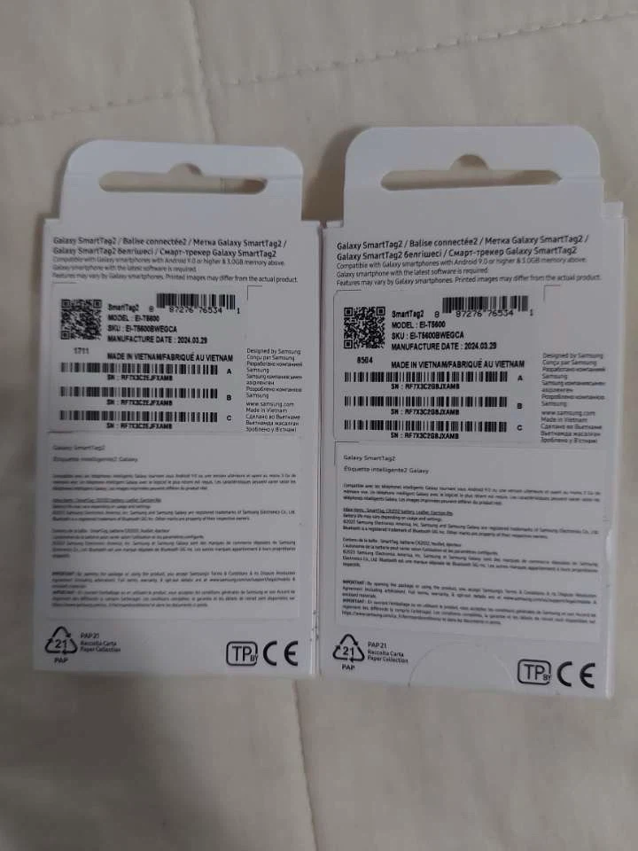 Samsung Galaxy SmartTag2 (2 Pack) - photo 2
