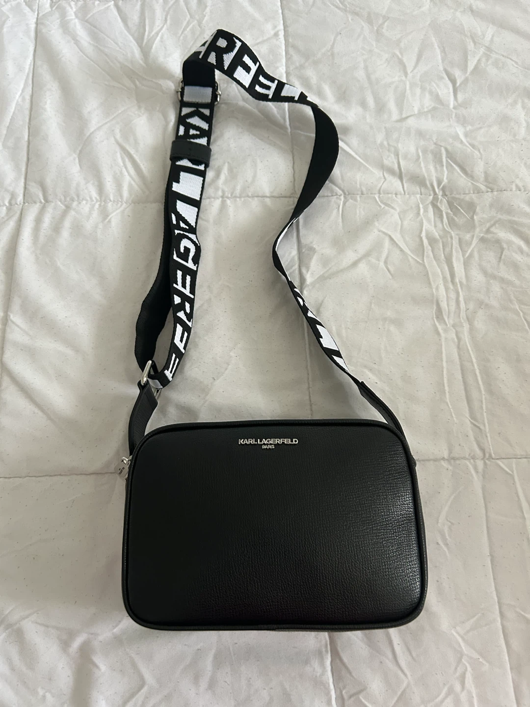Karl Lagerfeld Black Crossbody Bag