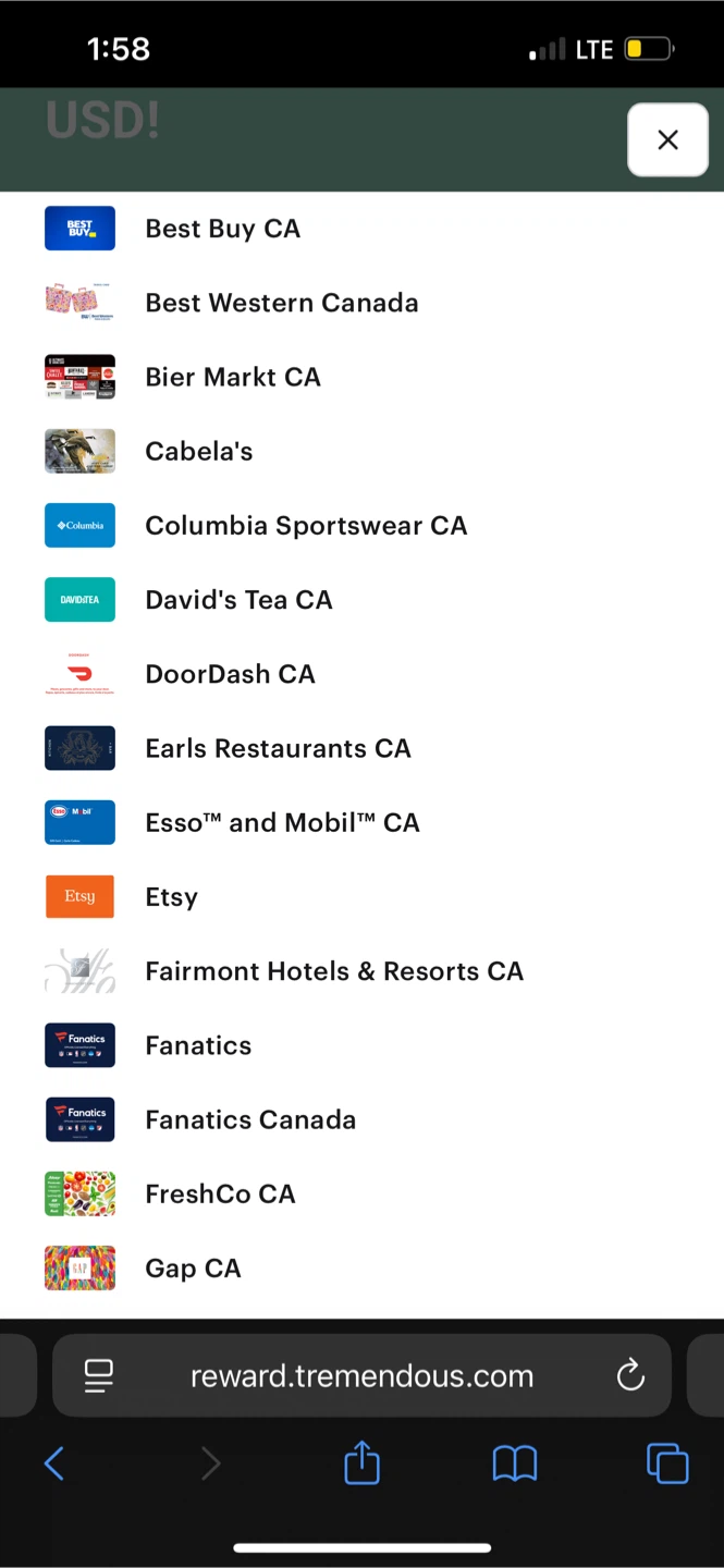 $351 CAD gift card to any one of these. - photo 2