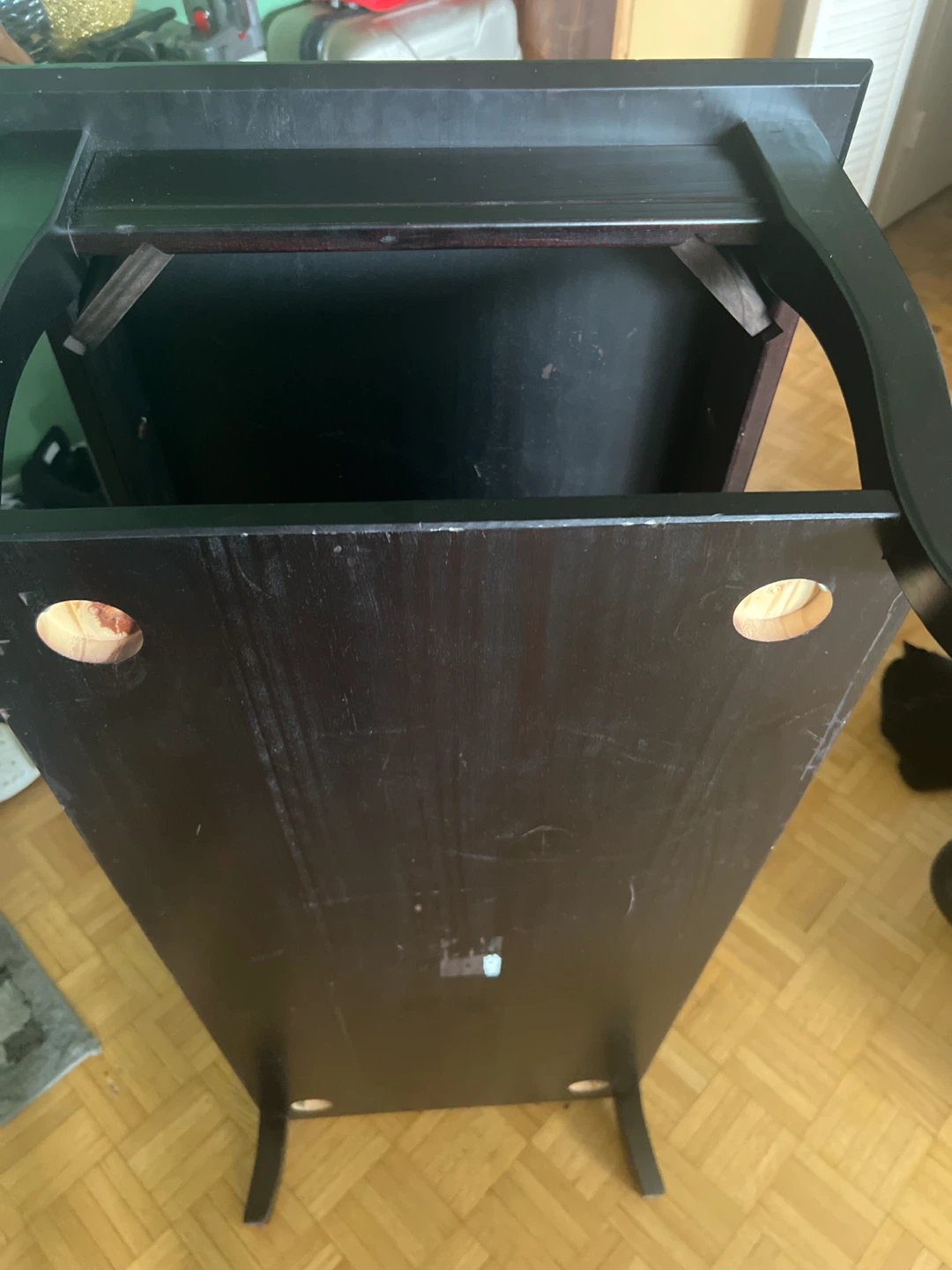 Black Coffee Table with Lower Shelf - photo 4