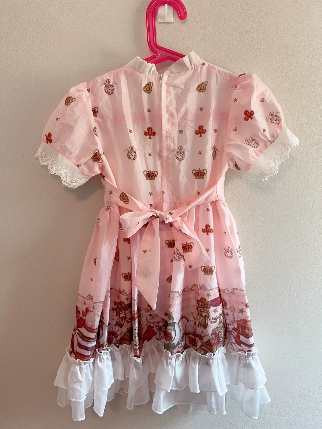 Pink Alice in Wonderland Dress 5-6T - photo 2