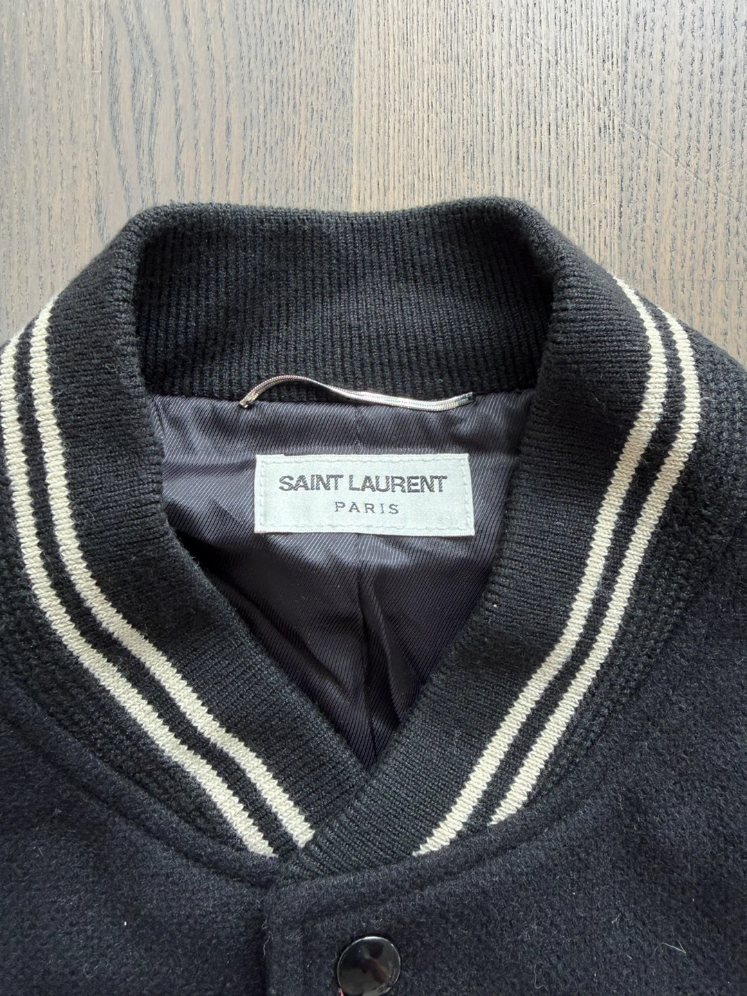 Saint Laurent Paris Varsity Jacket Size 52 - photo 2