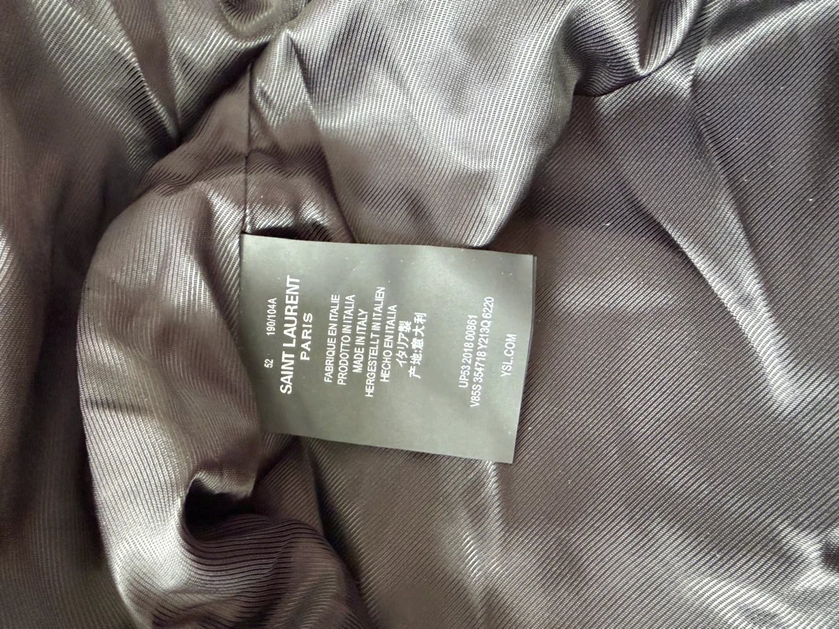 Saint Laurent Paris Varsity Jacket Size 52 - photo 4
