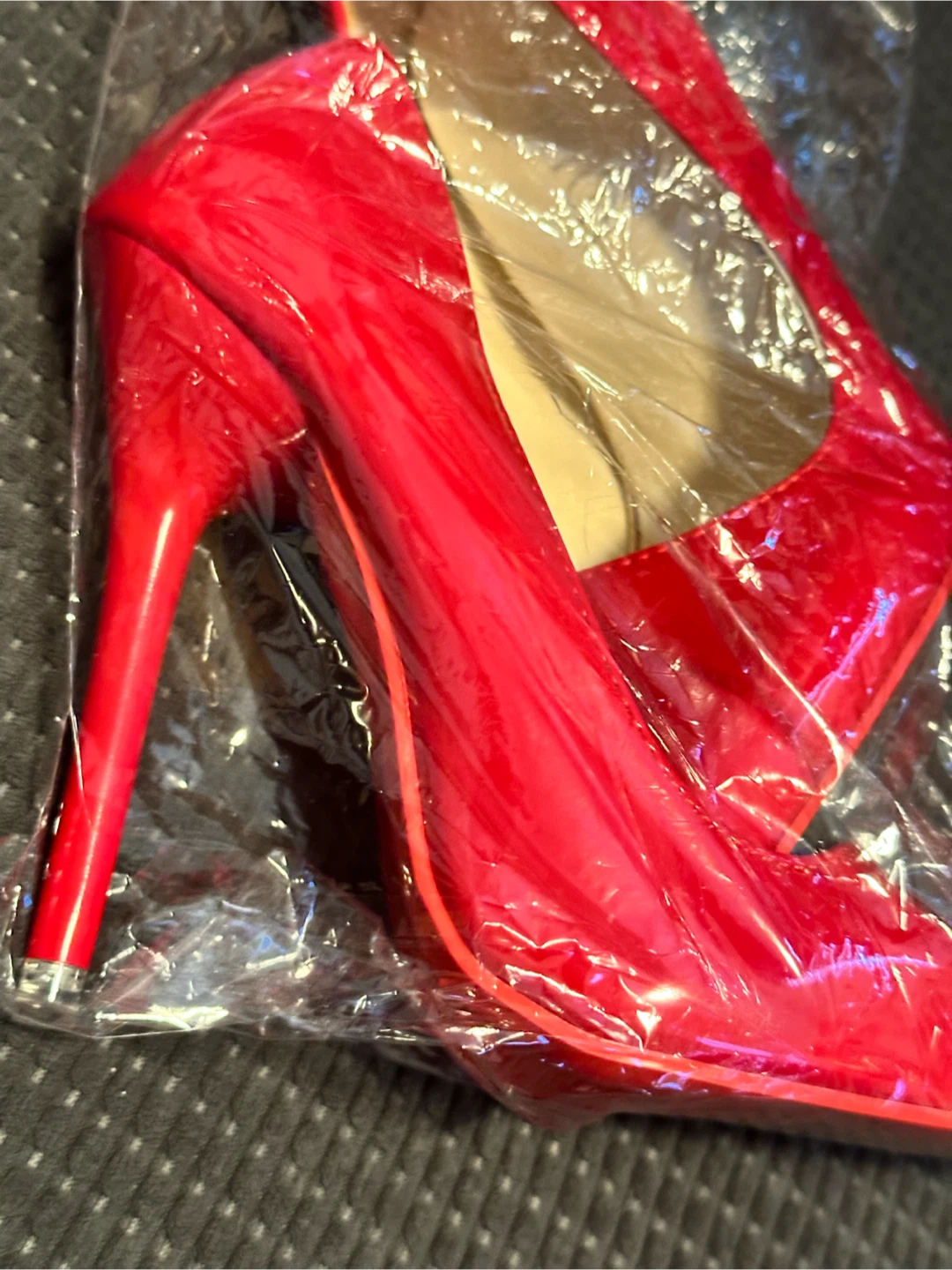 Red Patent High Heels - photo 3