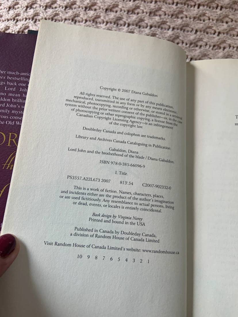 Lord John• Brotherhood the Blade by Diana Gabaldon Book - photo 5