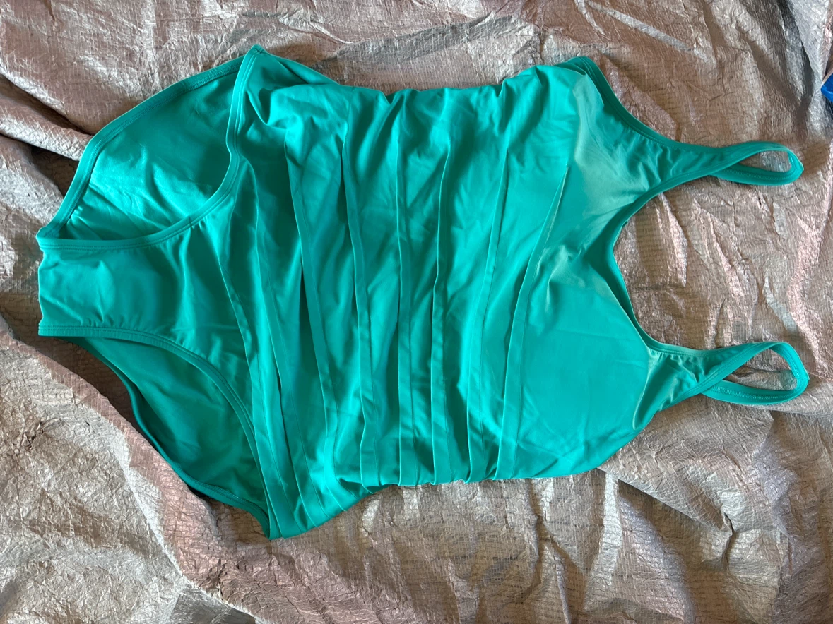 NWOT Roots One-Piece Swimsuit - Teal size 16
