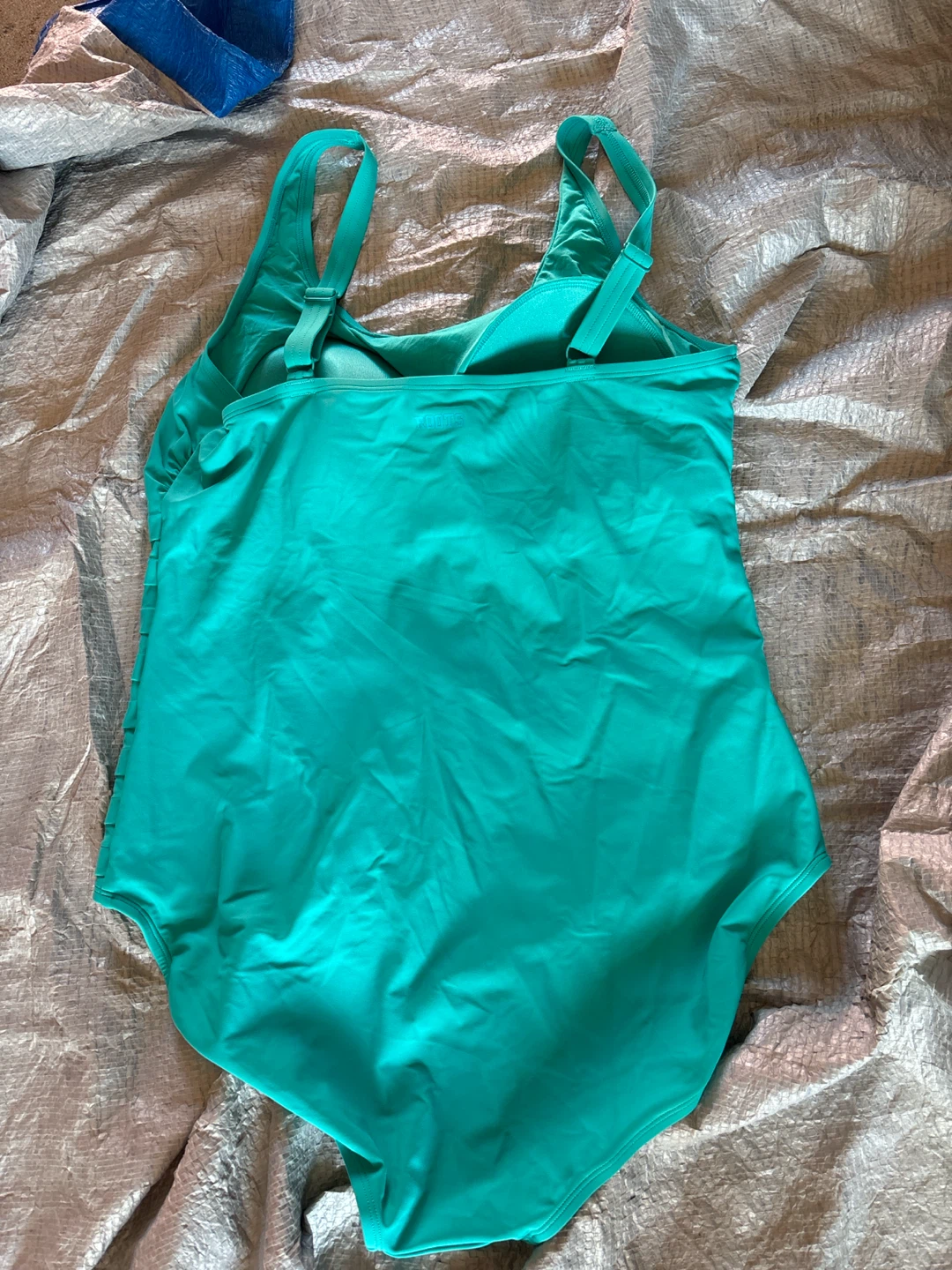 NWOT Roots One-Piece Swimsuit - Teal size 16 - photo 2