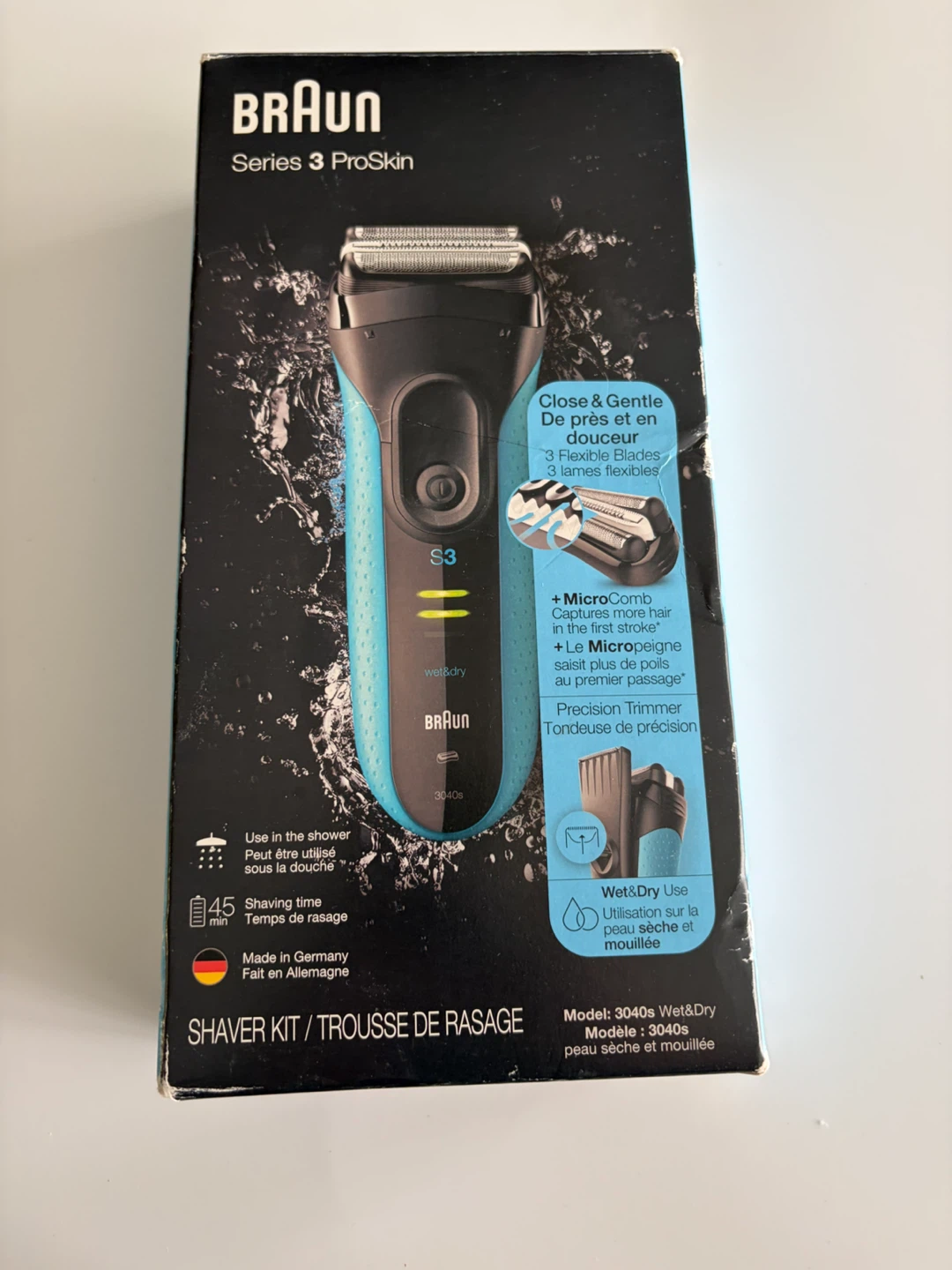 Braun Series 3 ProSkin 3040s Rechargeable Electric Shaver - photo 2