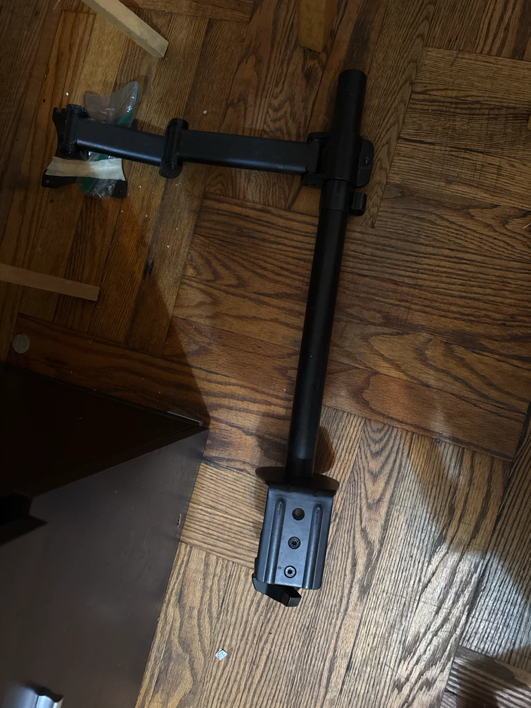 Black Monitor Desk Mount Arm