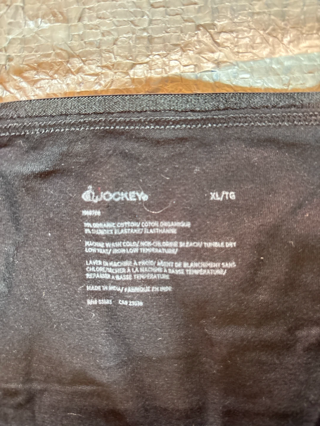 NWOT Jockey Cotton Briefs - XL/TG - Assorted Colors - photo 2