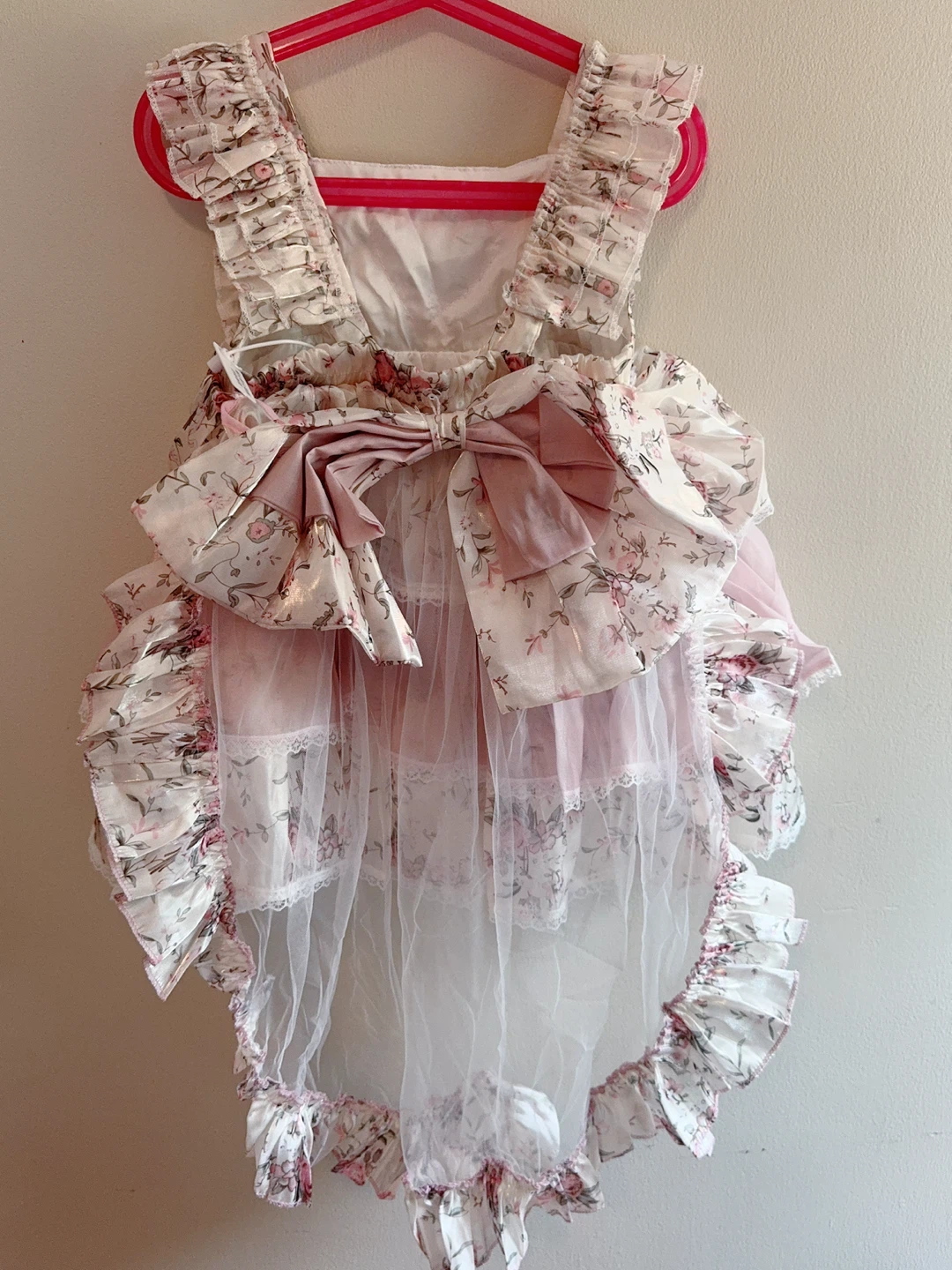 Girls Floral Ruffle Dress 4-5T - photo 2