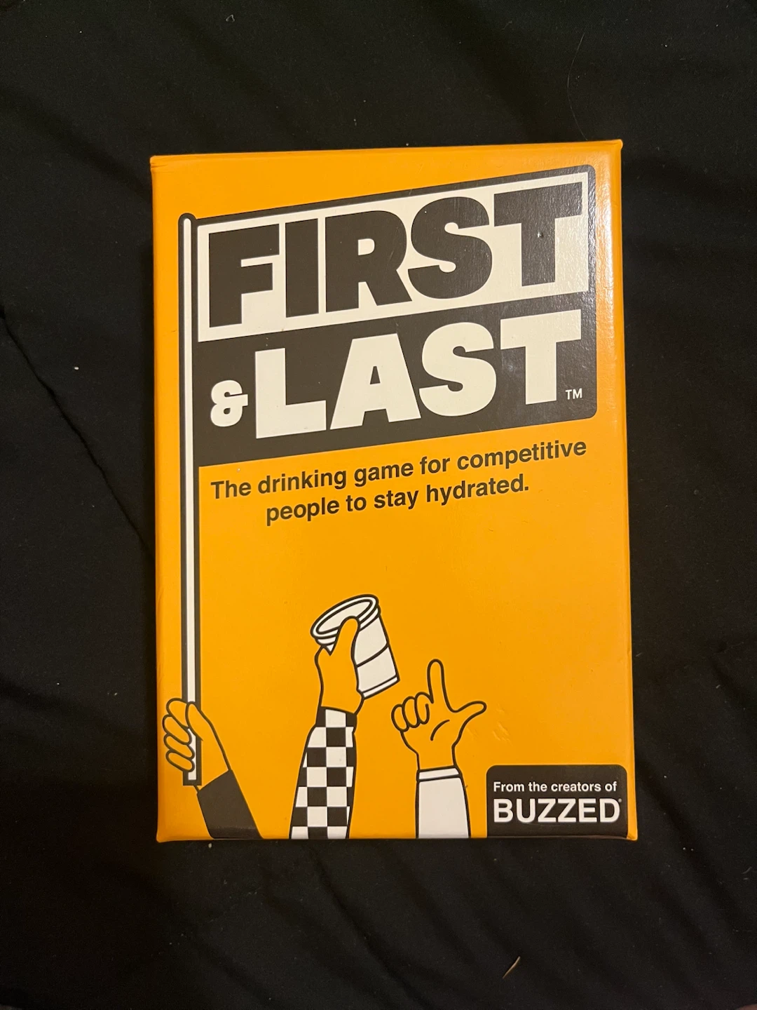 First & Last Drinking Card Game