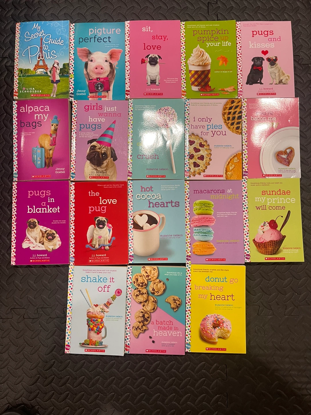 Scholastic Wish books - Various titles