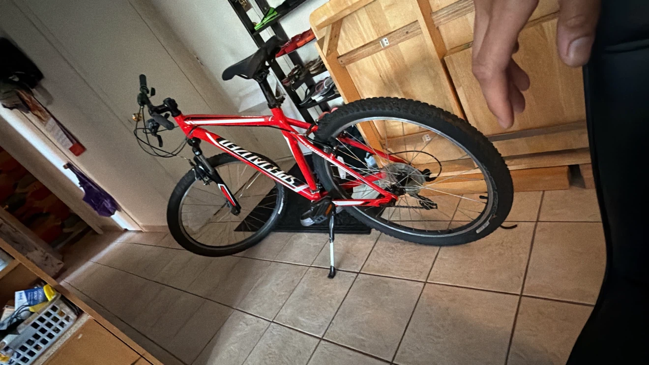 Specialized Hardrock Red Mountain Bike