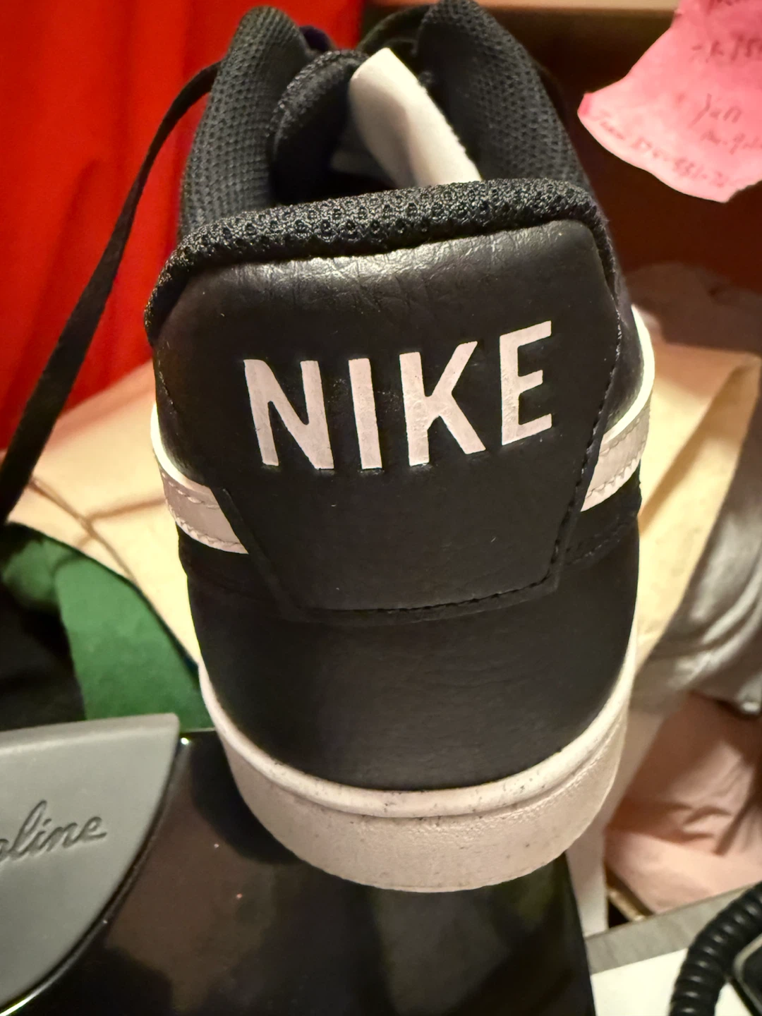 Nike Court Vision Lo NN Black White Sneakers - photo 5