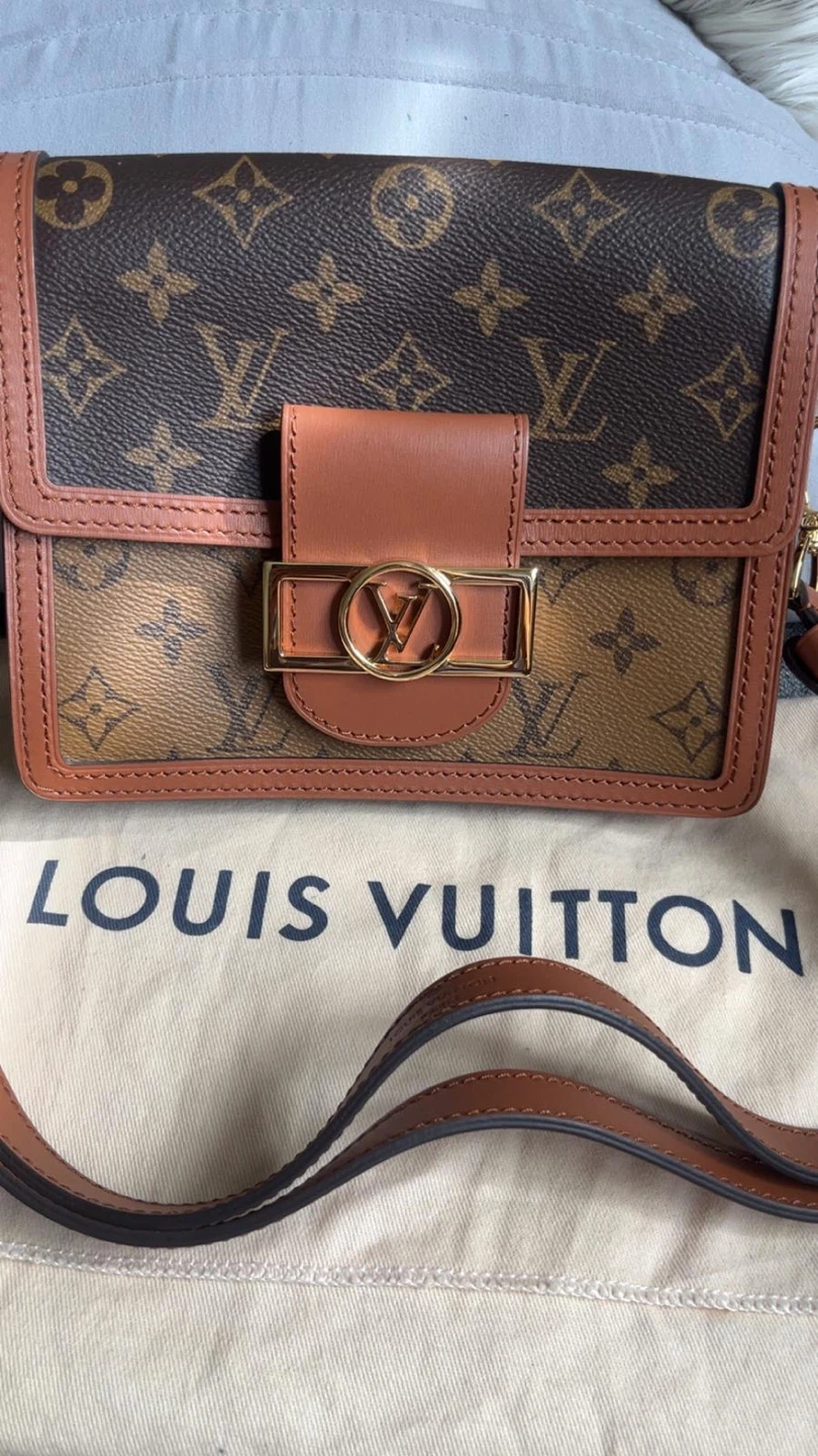 Original LV Dauphine bag Louis Vuitton