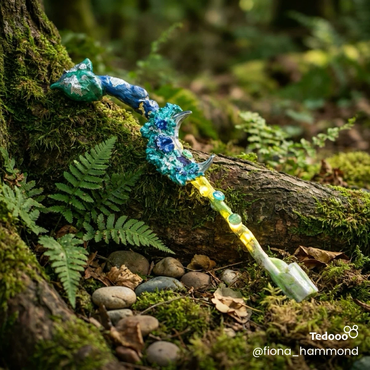 Handmade Fantasy Wand with Lights