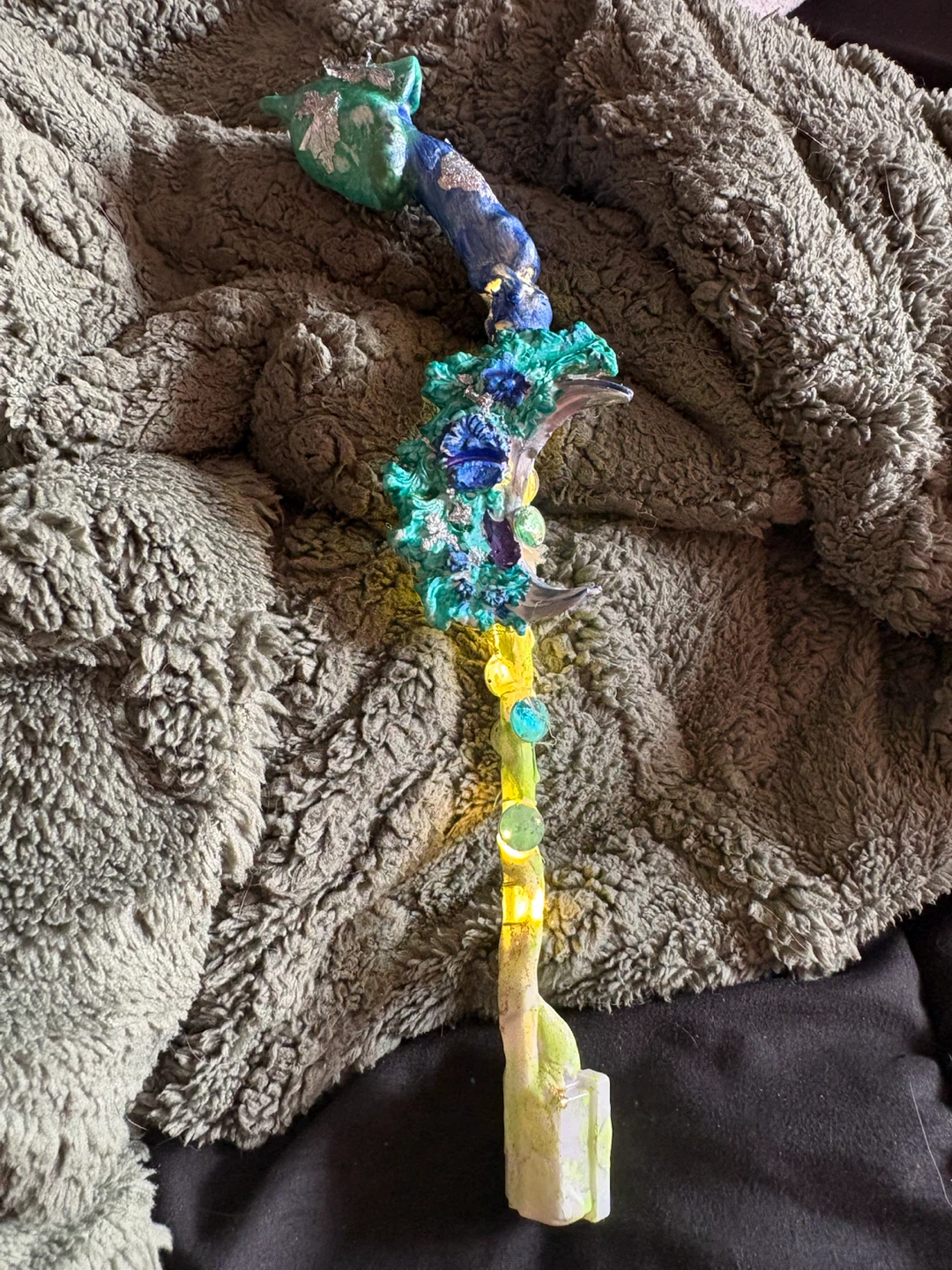 Handmade Fantasy Wand with Lights - photo 4