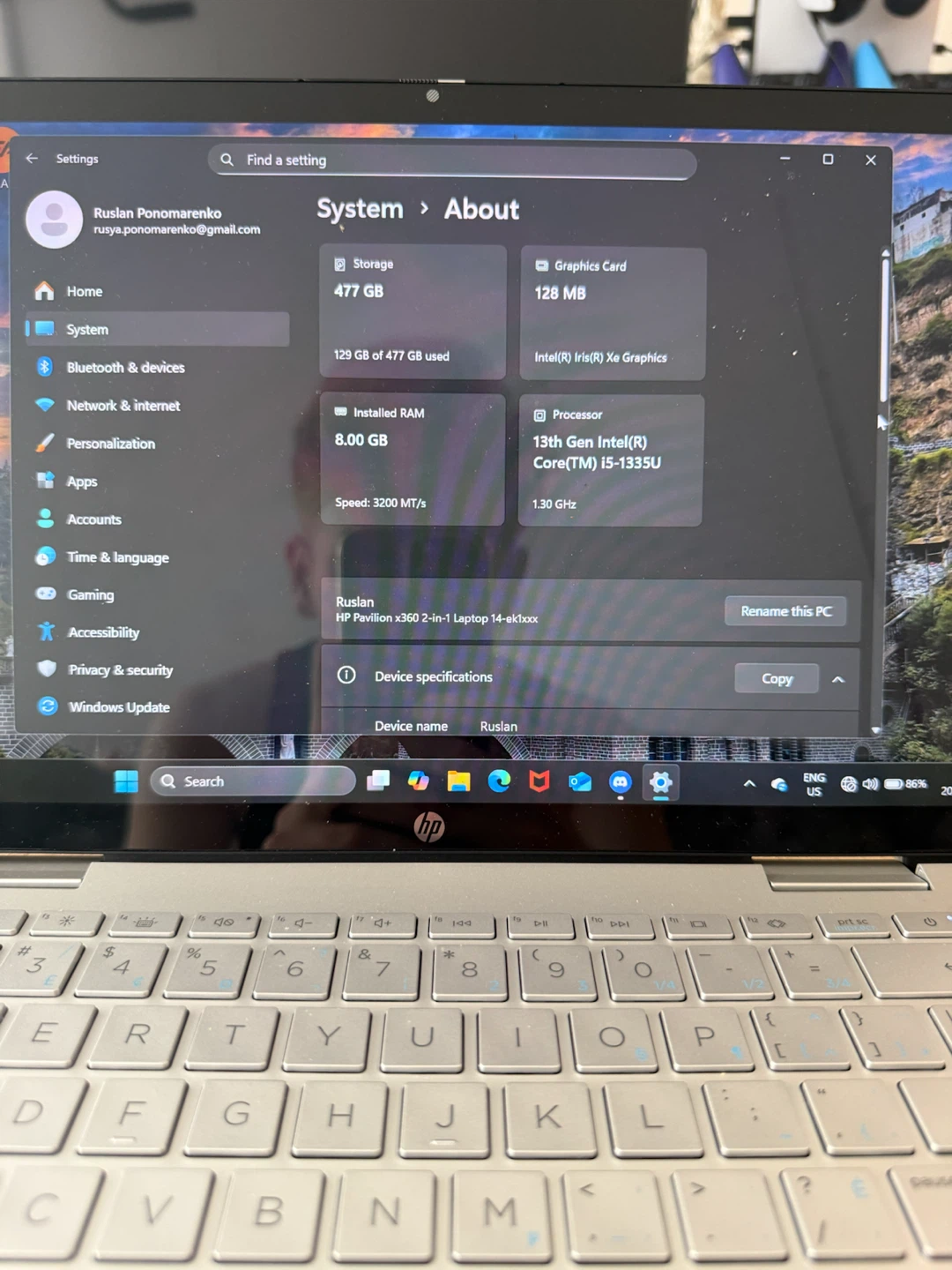 HP Pavilion x360 2-in-1 Laptop 14-ek1xxx - photo 3