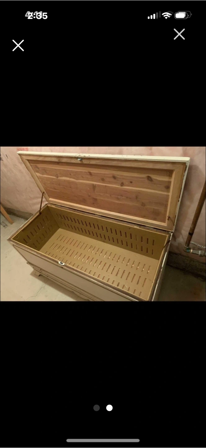 Cedar Lined Blanket Chest