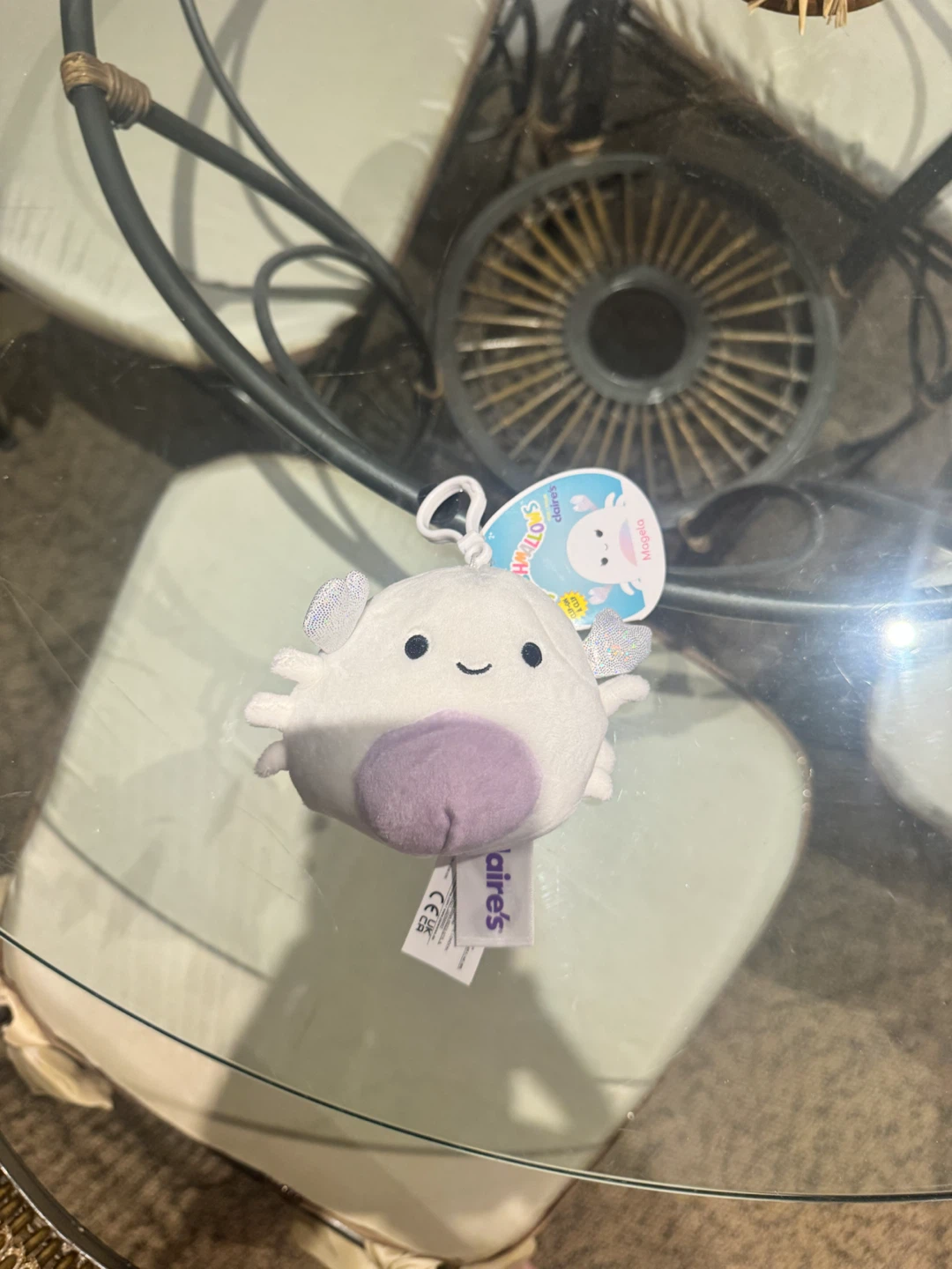 Squishmallows clip-on plush toy
