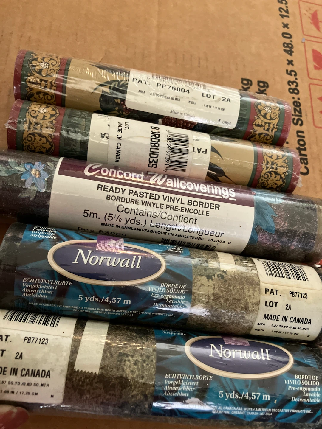 Norwall and Concord Wallpaper Borders-price of Each - photo 2