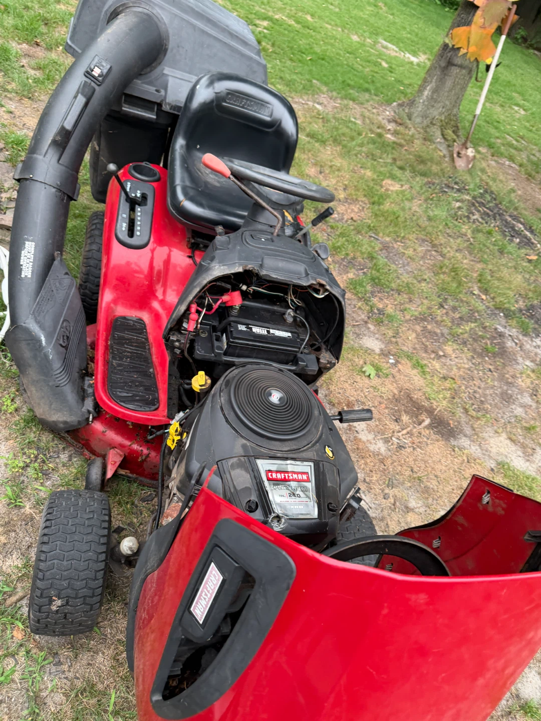 4000 series mower 24 hp twin and bagger - photo 3