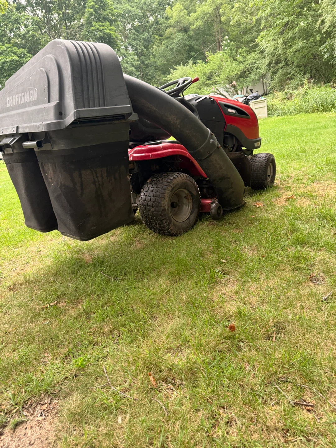 4000 series mower 24 hp twin and bagger - photo 4