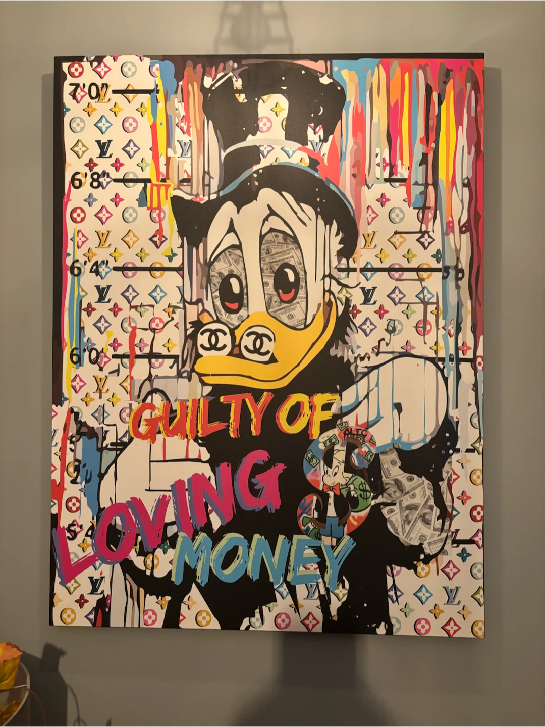 Art Print - Guilty of Loving Money