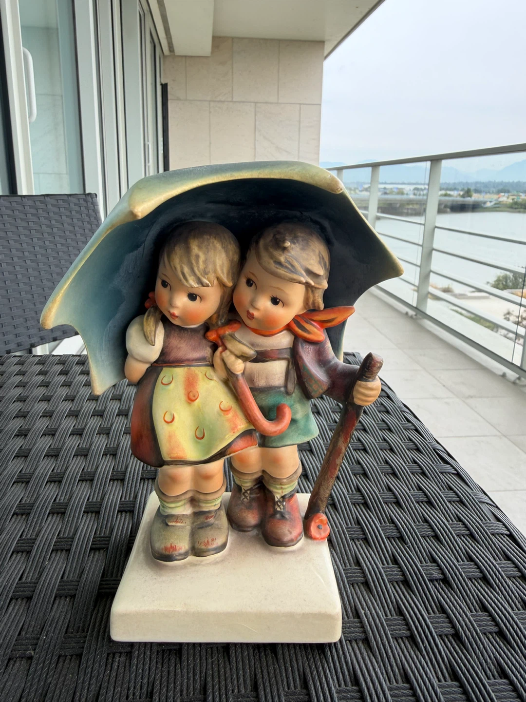 Hummel "Under the Umbrella" Figurine