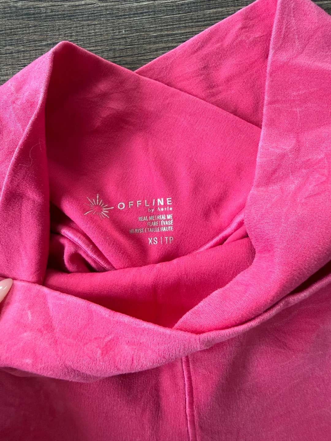 OFFLINE by Aerie Pink Flare Pants - photo 2
