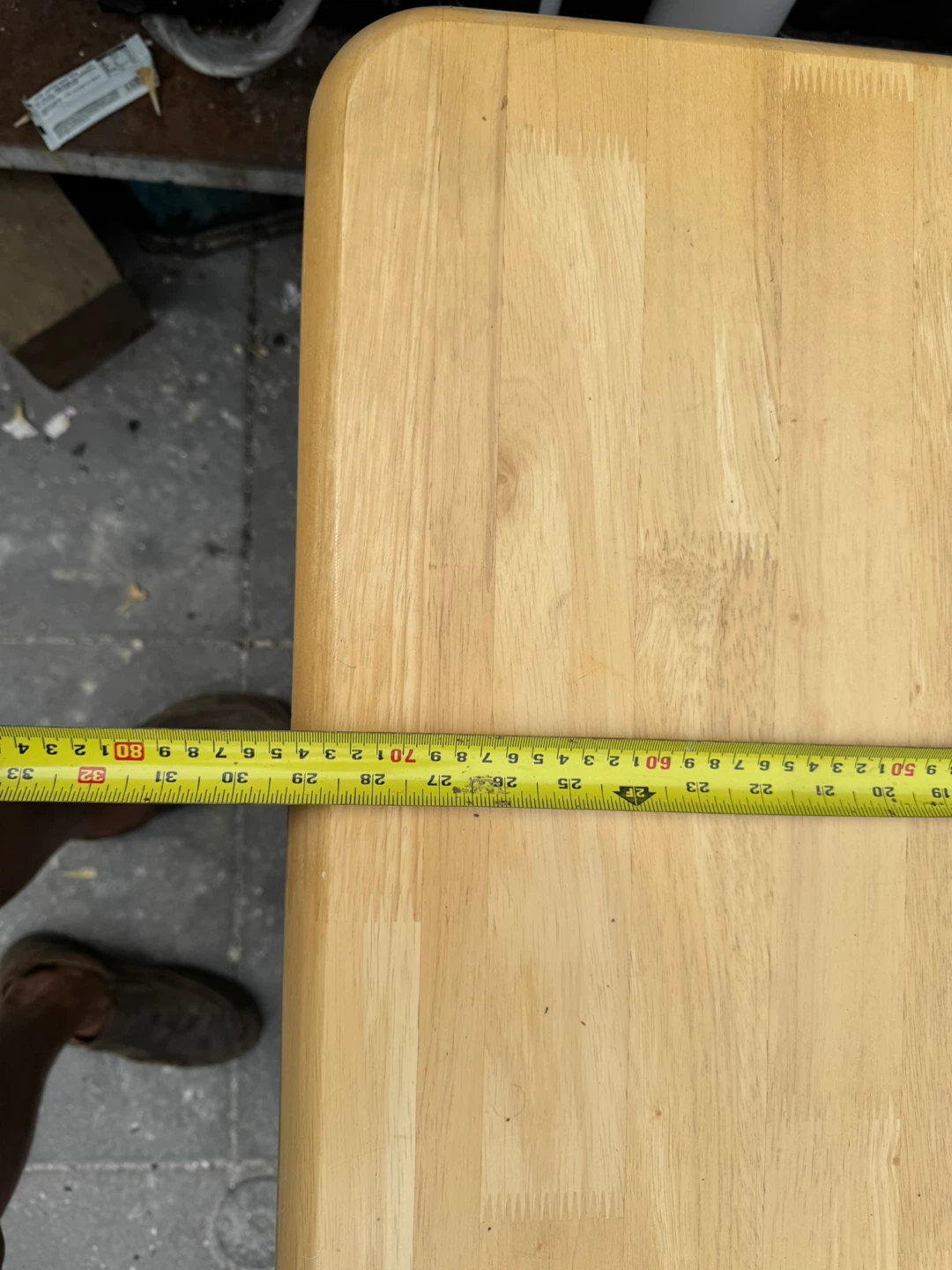 Wooden Side Table - photo 3