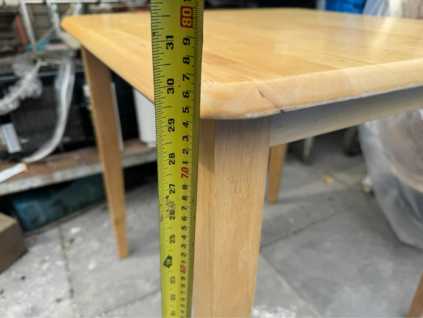 Wooden Side Table - photo 2