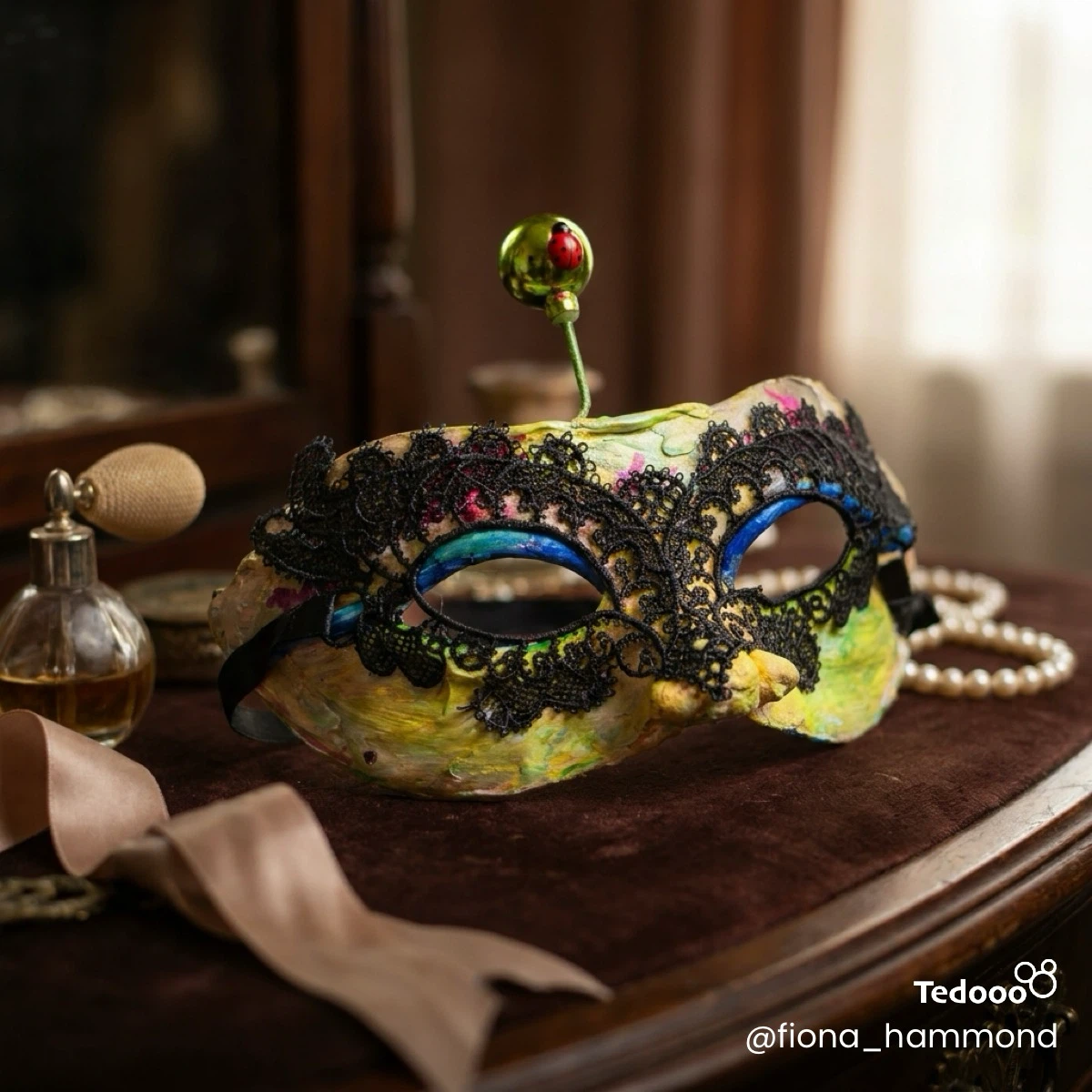 Handmade unique Masquerade Mask