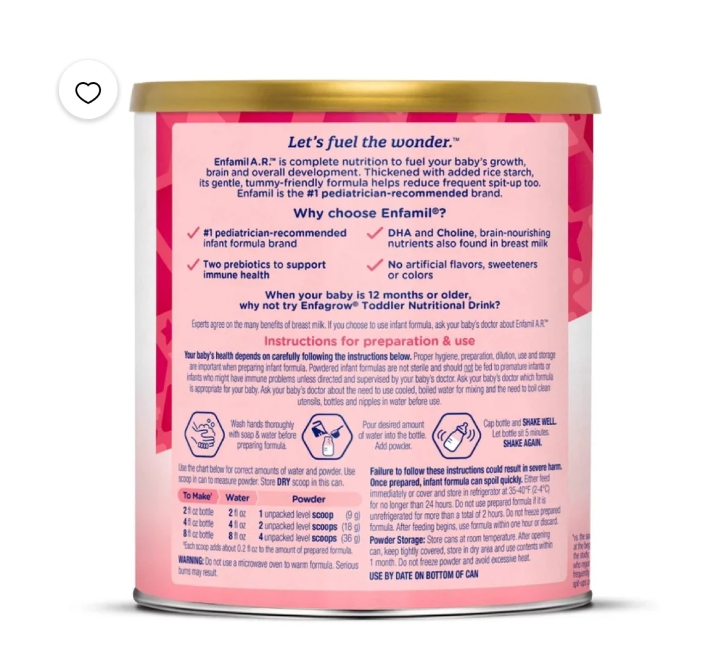 Enfamil A.R. Infant Formula - photo 2