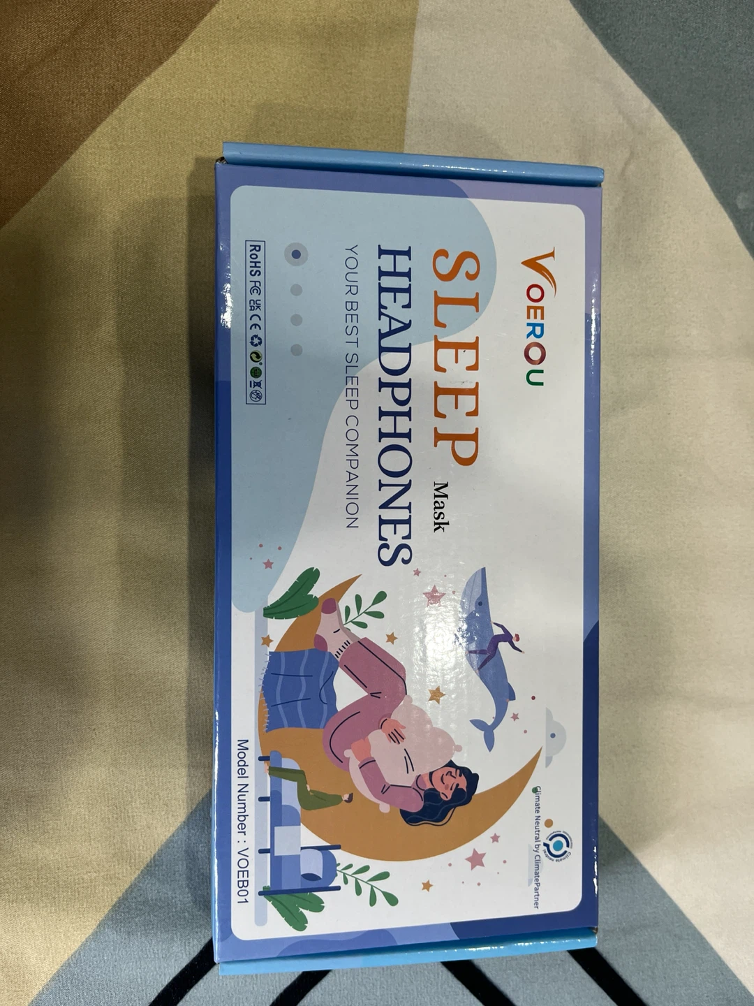 VOEROU Sleep Headphones Mask - photo 3