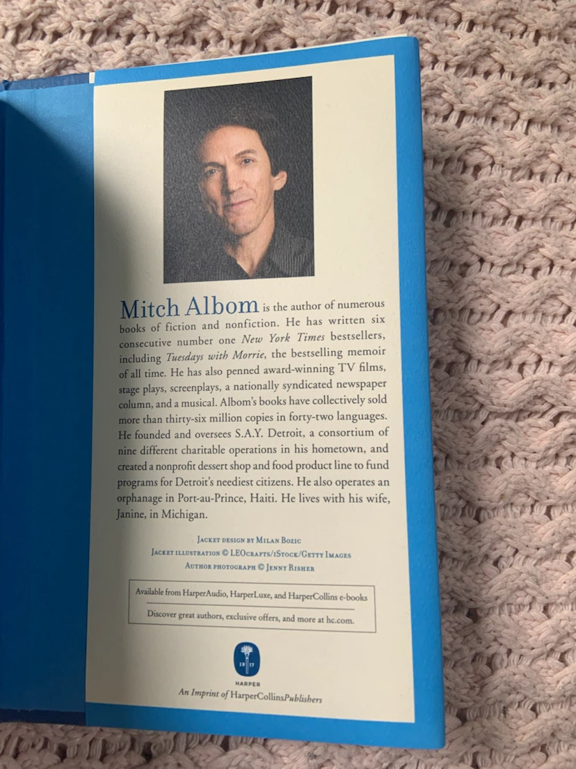 The Next Person You Meet in Heaven by Mitch Albom - photo 3