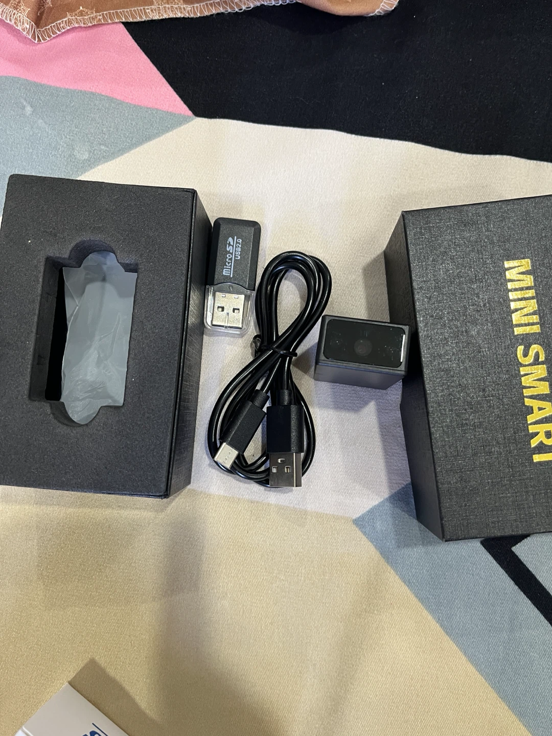 Mini Smart Device with USB Cable and Adapter - photo 2