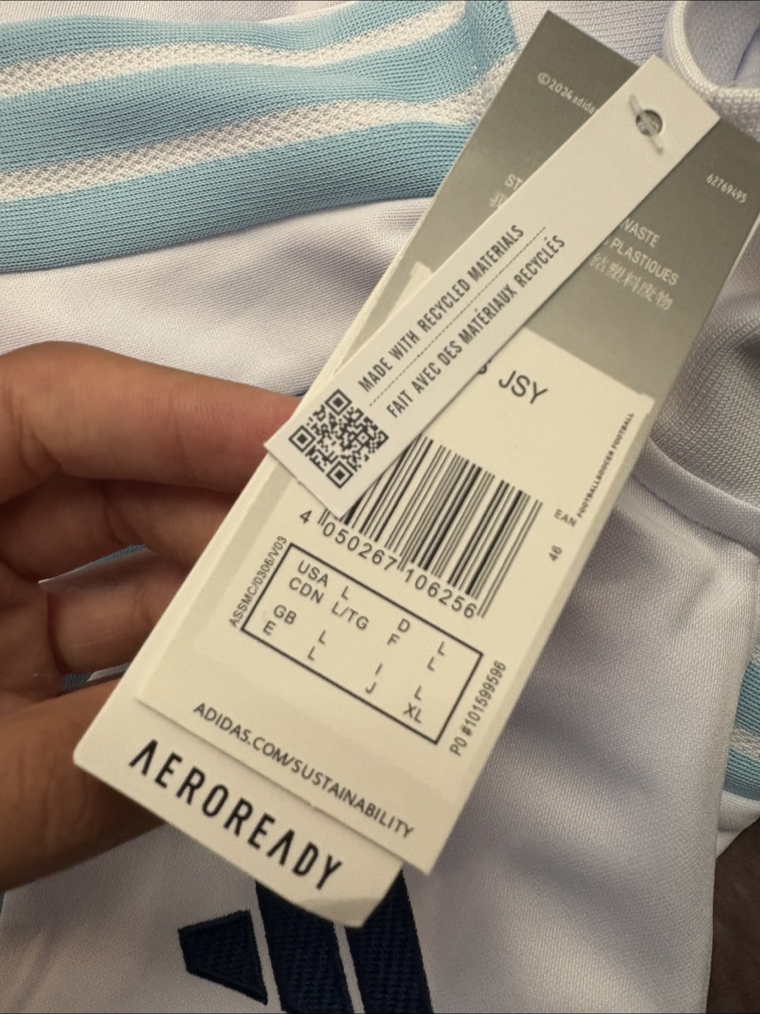 Adidas Argentina AFA Training Tracksuit Set - photo 5