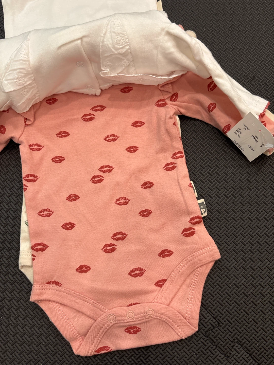 Rabbit Bear Organic Baby Bodysuits (3-Pack) - photo 2